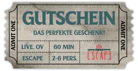 Exklusiver Kinogutschein für Cinema Escape in Zürich.