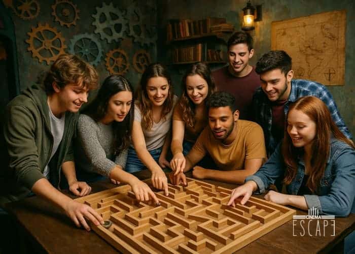 Escape Room Spiel für Freunde bei Cinema Escape.